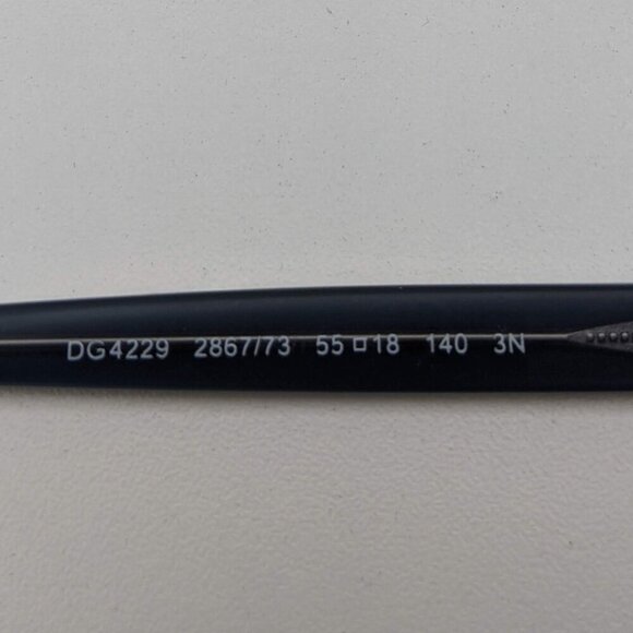 Frame Only! Dolce&Gabbana DG4229 2867/73 Sunglasses 55/18 140 /YHI103 - Picture 4 of 6